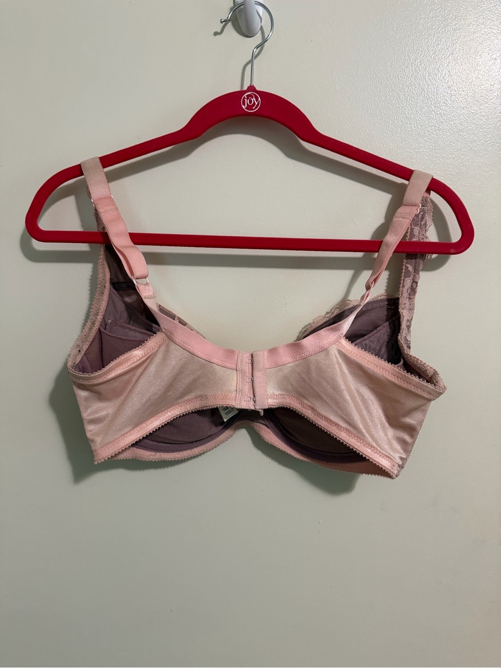Frederick's of Hollywood Dusty Rose Lace Underwire Bra - Picture 2 of 3